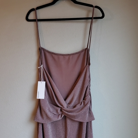 Reformation Breslin in Latte Sparkle size XL NWT - Picture 9 of 9